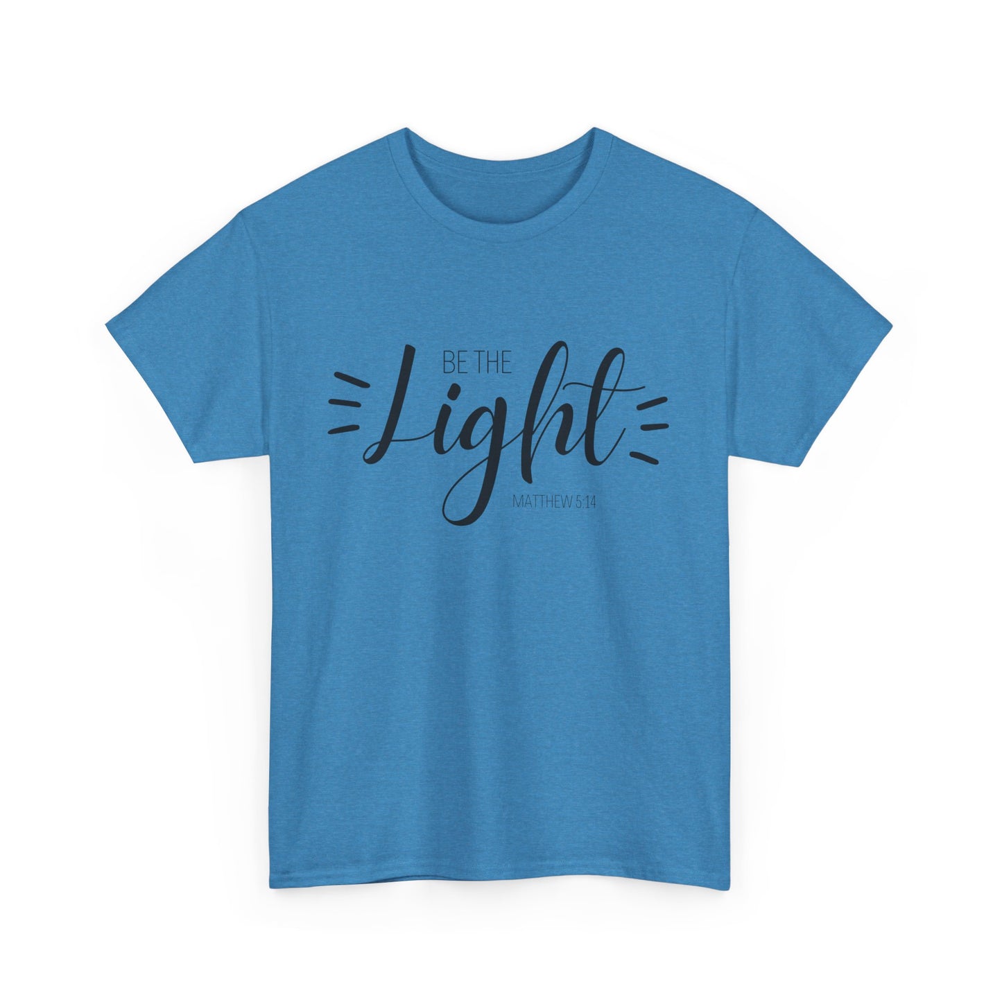 Unisex Heavy Cotton Tee - 'Be the Light'