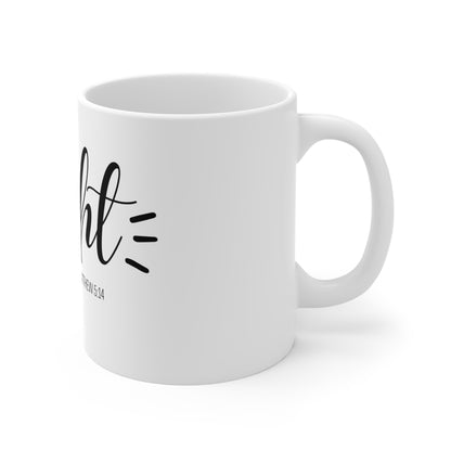 Inspirational Coffee Mug - Be the Light - Matthew 5:14
